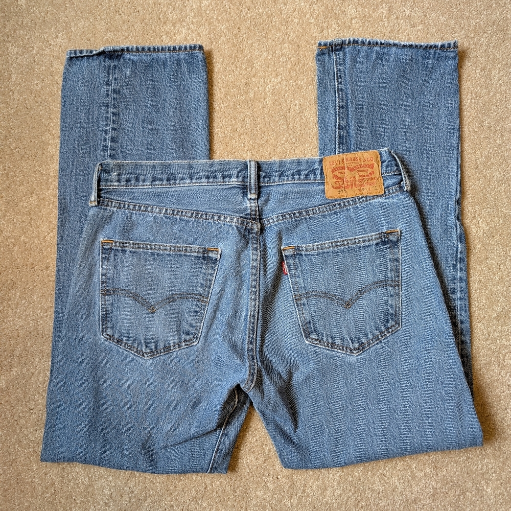 Levi's Levis 501 Men's Blue Denim Jeans